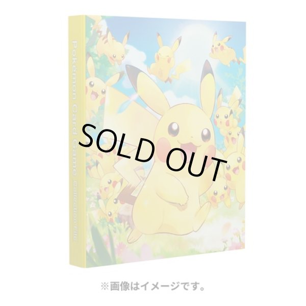 Photo2: Pokemon Center Original Card Game Collection file Binder Pikachu Large Gathering (2)