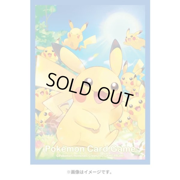 Pokemon Center Original Card Game Sleeve Pikachu Large