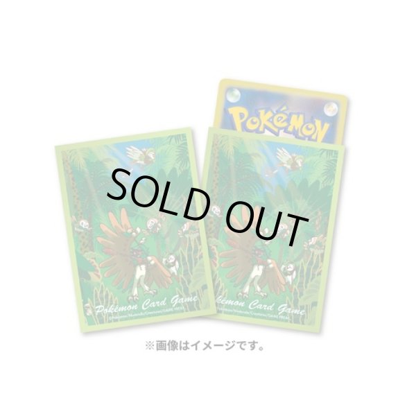 Photo1: Pokemon Center Original Card Game Sleeve Decidueye Evolution 64 sleeves (1)
