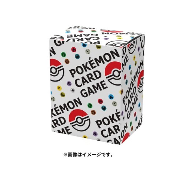 Photo2: Pokemon Center Original Card Game Flip deck case BALL & ENERGY (2)