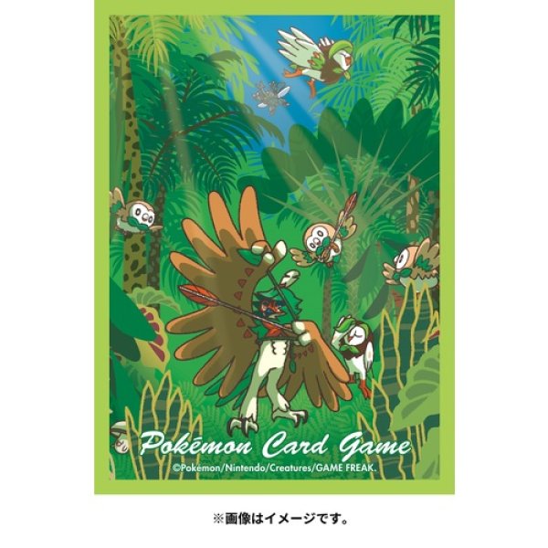 Pokemon Center Original Card Game Sleeve Decidueye Evolution