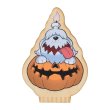 Photo3: Pokemon Center 2023 Paldea Spooky Halloween Wood Coaster Greavard (3)