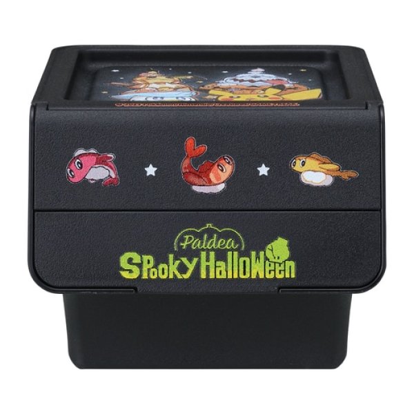 Photo1: Pokemon Center 2023 Paldea Spooky Halloween Mini Container Storage Box Pikachu (1)