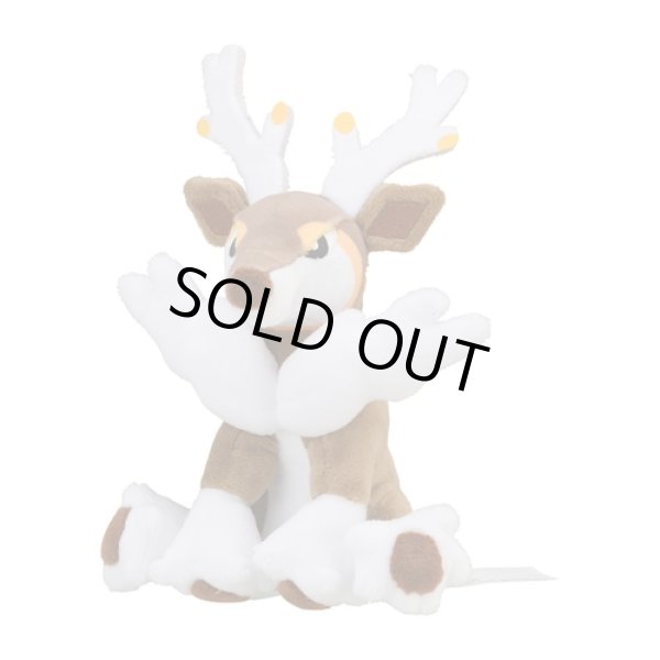 Photo1: Pokemon Center 2023 Pokemon fit Mini Plush #586 Sawsbuck Winter Form doll Toy (1)