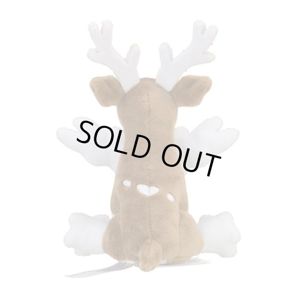 Photo3: Pokemon Center 2023 Pokemon fit Mini Plush #586 Sawsbuck Winter Form doll Toy (3)