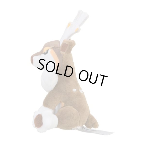 Photo2: Pokemon Center 2023 Pokemon fit Mini Plush #586 Sawsbuck Winter Form doll Toy (2)