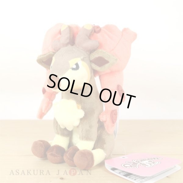Photo4: Pokemon Center 2023 Pokemon fit Mini Plush #586 Sawsbuck Autumn Form doll Toy (4)