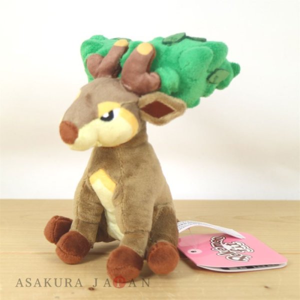 Photo4: Pokemon Center 2023 Pokemon fit Mini Plush #586 Sawsbuck Summer Form doll Toy (4)
