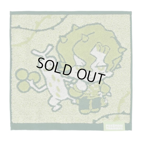 Photo1: Pokemon Center 2023 Pokemon Trainer Hand towel Handkerchief Brassius Sudowoodo Paldea Region (1)