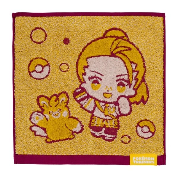 Photo1: Pokemon Center 2023 Pokemon Trainer Hand towel Handkerchief Nemona Pawmo Paldea Region (1)