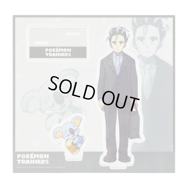 Photo1: Pokemon Center 2023 Pokemon Trainers Acrylic Stand Larry Komala Paldea Region (1)