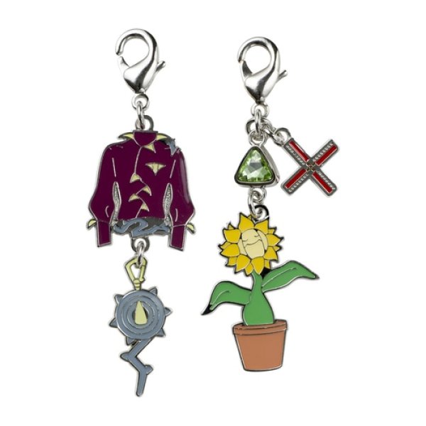 Photo1: Pokemon Center 2023 Pokemon Trainer Zipper charm Brassius Key chain (1)