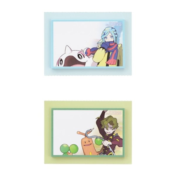 Photo2: Pokemon Center 2023 Pokemon Trainer Sticky note Grusha Brassius (2)