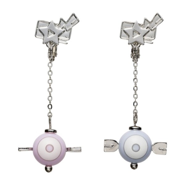 Photo1: Pokemon Center 2023 Pokemon Trainer Clips Earrings Iono (1)