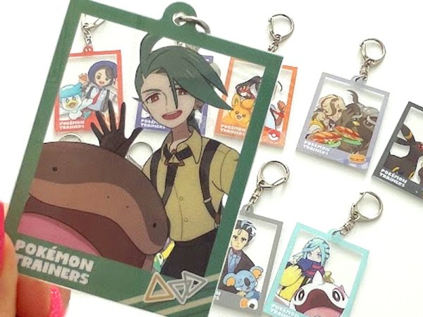 Photo3: Pokemon Center 2023 Pokemon Trainer Photo Frame Style Acrylic Key chain Brassius Sudowoodo (3)