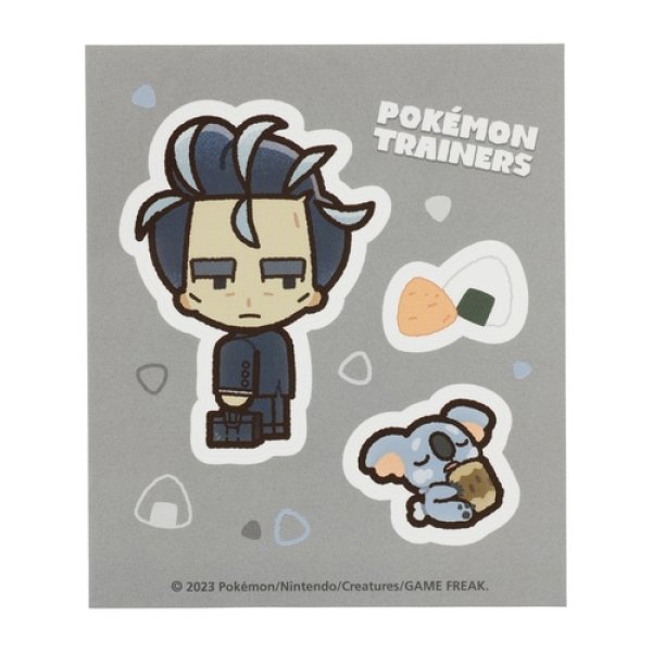 Photo1: Pokemon Center 2023 Pokemon Trainer Sticker Sheet Larry Komala Paldea Region (1)