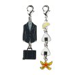 Photo1: Pokemon Center 2023 Pokemon Trainer Zipper charm Larry Key chain (1)