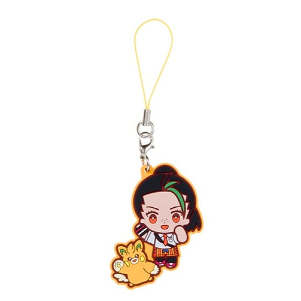 Photo1: Pokemon Center 2023 Pokemon Trainers Rubber strap Charm Key chain Nemona Pawmo (1)