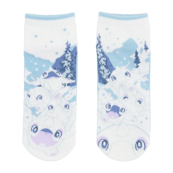Photo1: Pokemon Center 2023 Socks for Women 23 - 25 cm 1 Pair Short Cetoddle (1)