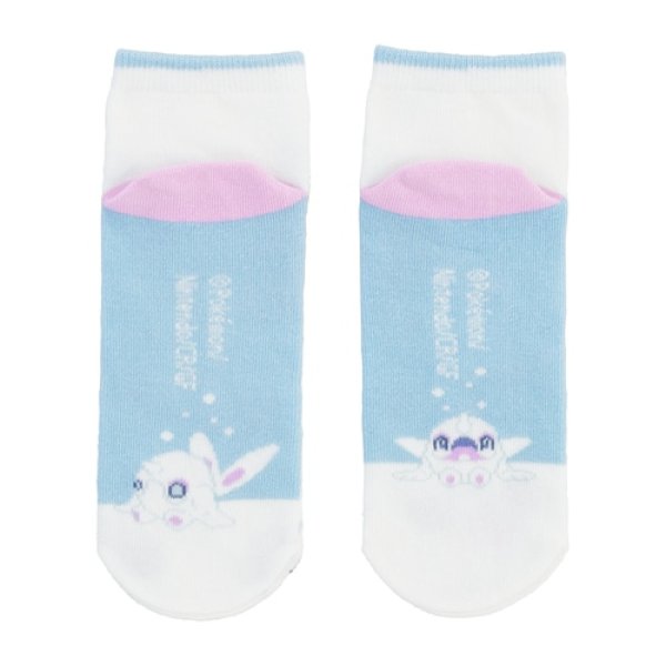 Photo2: Pokemon Center 2023 Socks for Women 23 - 25 cm 1 Pair Short Cetoddle (2)