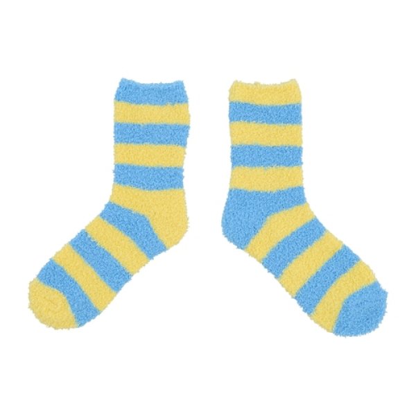 Photo2: Pokemon Center 2023 Socks for Women 23 - 25 cm 1 Pair Fluffy MOKOMOKO Joltik (2)