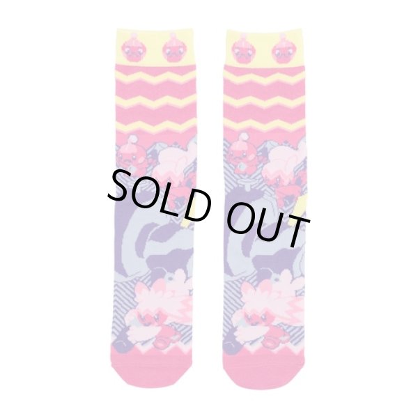 Photo1: Pokemon Center 2023 Socks for Women 23 - 25 cm 1 Pair Middle Tinkatink (1)