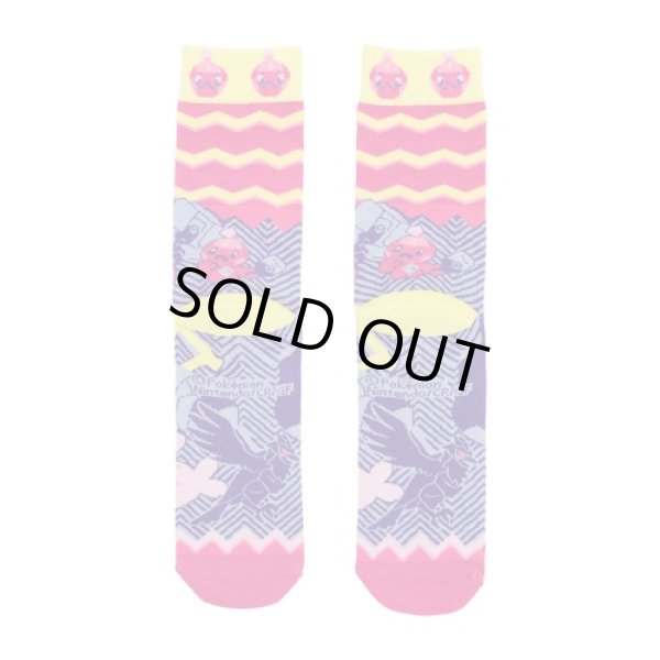 Photo2: Pokemon Center 2023 Socks for Women 23 - 25 cm 1 Pair Middle Tinkatink (2)