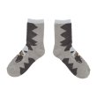 Photo1: Pokemon Center 2023 Socks for Women 23 - 25 cm 1 Pair Fluffy MOKOMOKO Mabosstiff (1)