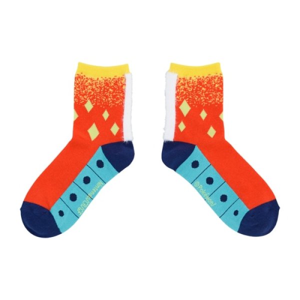 Photo2: Pokemon Center 2023 Socks for Women 23 - 25 cm 1 Pair Fur Slither Wing (2)