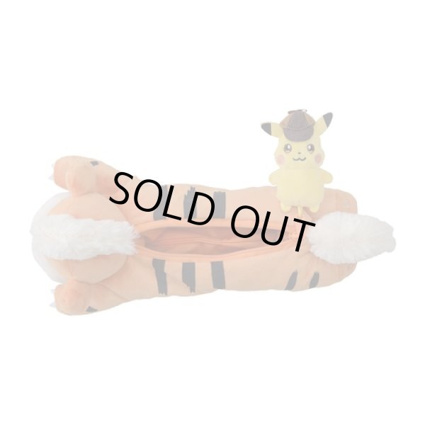 Photo5: Pokemon Center 2023 Detective Pikachu Returns Plush Pen pouch case (5)
