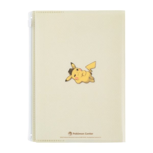 Photo3: Pokemon Center 2023 Detective Pikachu Returns Notebook with Pocket cover (3)