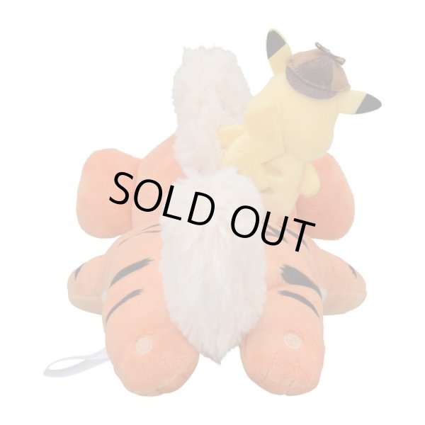 Photo4: Pokemon Center 2023 Detective Pikachu Returns Plush Pen pouch case (4)