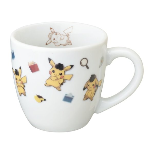 Photo1: Pokemon Center 2023 Detective Pikachu Returns Porcelain Mug (1)