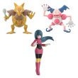 Photo5: BANDAI POKEMON SCALE WORLD Kanto edition "Sabrina & Kadabra & Mr. Mime" 1/20 Figure (5)