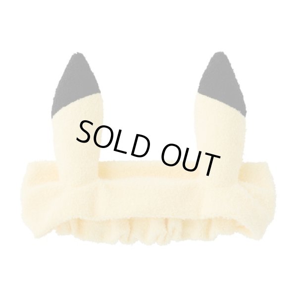 Photo1: Pokemon Center 2019 Pikamimi Pikachu Ear Hair Turban for KIDS Towel bands (1)
