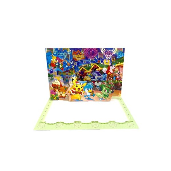 Photo3: Pokemon Center 2023 Paldea’s Christmas Market Greeting card (3)