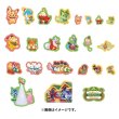 Photo2: Pokemon Center 2023 Paldea’s Christmas Market Assorted Mini Flake Sticker (2)