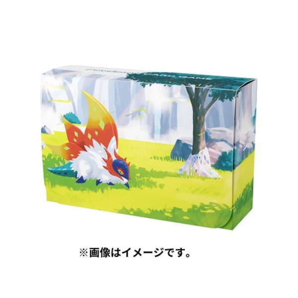 Photo1: Pokemon Center Original Card Game Double Flip deck case Slither Wing Iron Moth (1)