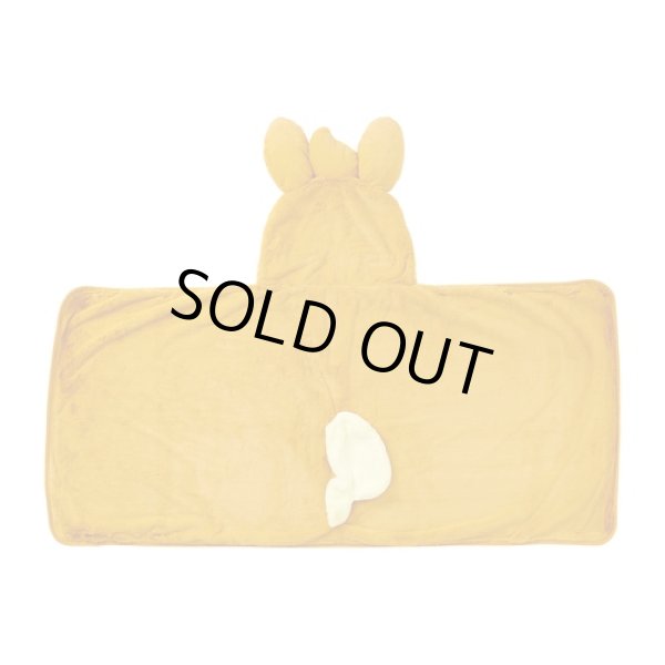 Photo2: Pokemon Center 2023 Fluffy Blanket Pawmi Hooded blanket Lap robe (2)