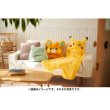 Photo4: Pokemon Center 2023 Fluffy Blanket Pikachu Hooded blanket Lap robe (4)