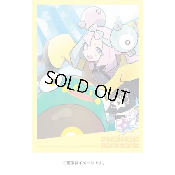 Photo2: Pokemon Center Original Card Game Sleeve Pokemon Trainer Iono Bellibolt 64 sleeves (2)