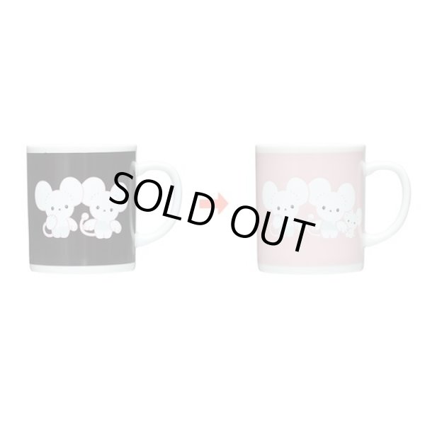 Photo1: Pokemon Center 2023 WAKKA de IKKA Changing Mug Pink ver. Porcelainc (1)