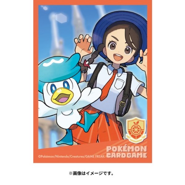 Photo2: Pokemon Center Original Card Game Sleeve Pokemon Trainer Juliana Quaxly 64 sleeves (2)