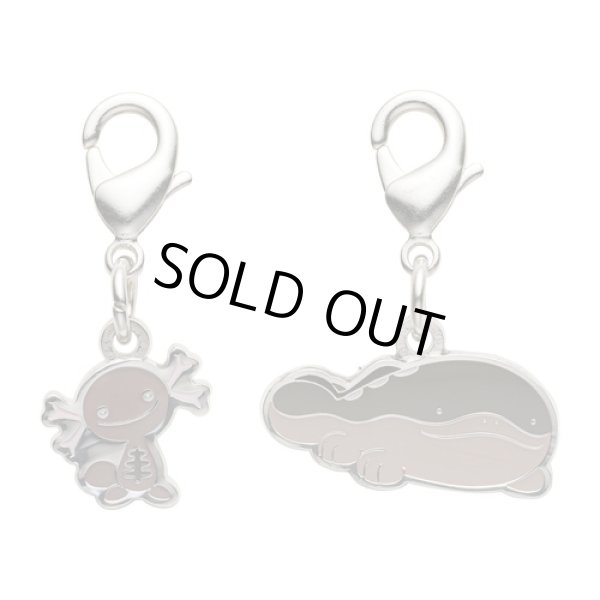 Photo1: Pokemon Center 2023 Metal Charm # P194 980 Paldean Wooper Clodsire (1)