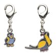 Photo1: Pokemon Center 2023 Metal Charm # 940 941 Wattrel Kilowattrel (1)