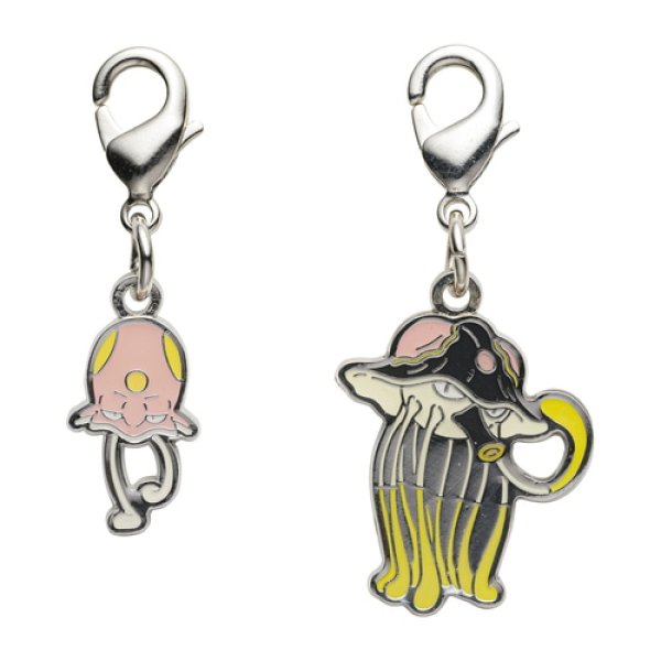 Photo1: Pokemon Center 2023 Metal Charm # 948 949 Toedscool Toedscruel (1)