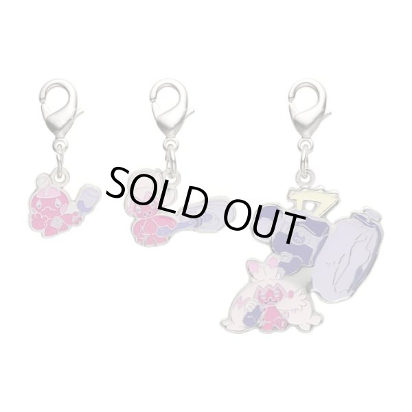 Photo1: Pokemon Center 2023 Metal Charm # 957 958 959 Tinkatink Tinkatuff Tinkaton (1)