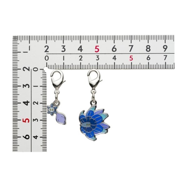 Pokemon Center 2023 Metal Charm # 969 970 Glimmet Glimmora