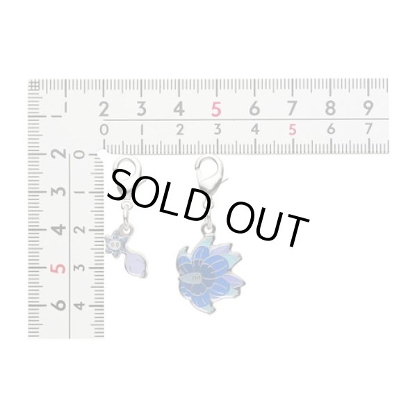 Photo2: Pokemon Center 2023 Metal Charm # 969 970 Glimmet Glimmora (2)