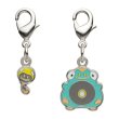 Photo1: Pokemon Center 2023 Metal Charm # 938 939 Tadbulb Bellibolt (1)